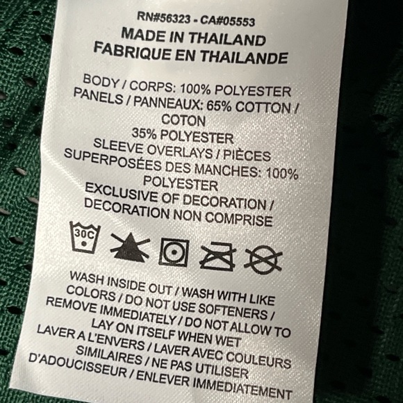 Nike Football Jersey #16 Green Jets Rodgers Swift Men's Size XXL NWT $10… - Picture 11 of 15